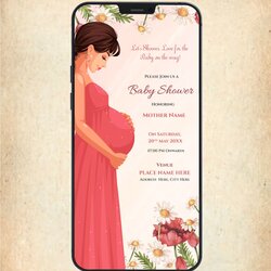 Perfect Baby Shower Invitations Home Design Ideas Invite Card