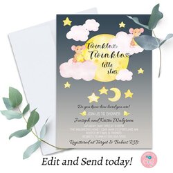 The Highest Standard Baby Shower Invites From