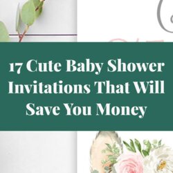 Legit Want Cute Baby Shower Invitations But To Spend Lot Of Mo