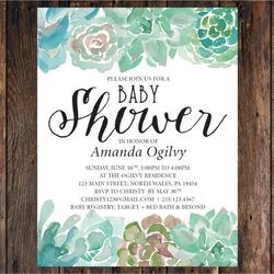 Great Baby Shower Invitation Postcard Designs Templates Vector Cheap Unique