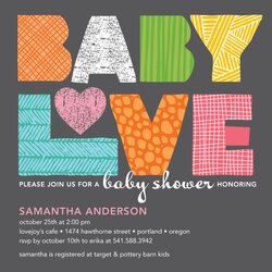Sublime Baby Shower Invitation Invites For Girl Cheap Invitations Tiny Prints Brain Perfect