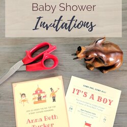 Superb Inexpensive Baby Shower Invitations Cheap Budget Friendly How To Create