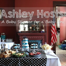 Sterling Ashley Hosts Baby Shower For Boy Handmade With
