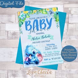 Baby Shower Invitations At Party City Create Easy Lilo Showers Luau