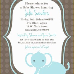 Superlative Free Baby Shower Invitations Templates Of Download Template Got Bumble Practical Guide Cute The
