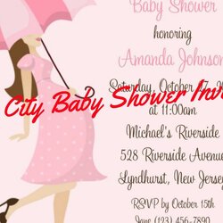 Swell Party City Baby Shower Invitations