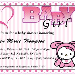 High Quality Baby Shower Invitations At Party City Create Easy