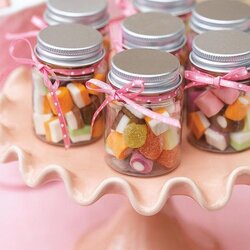 Brilliant Easy Unique Baby Shower Favor Ideas For Any Budget Candy Favors Personalized Small Lids Jars