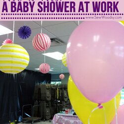 How To Host Baby Shower At Work Party Inspiration In Office Games Showers Girl Boy Babies Surprise