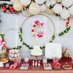 Floral Baby Shower Party Ideas Photo Of Catch My