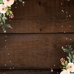 Very Good Floral Baby Shower Wallpaper Mural Wall