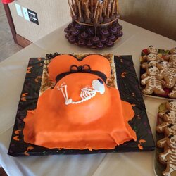 Very Good Halloween Baby Shower Cake My Cakes Cupcakes Pies Cookies Etc October Fall Theme Boy Showers