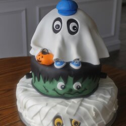 Excellent Halloween Baby Shower Cakes Games Cake