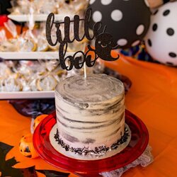 Smashing Cute Halloween Baby Shower Cakes For The Best Photos