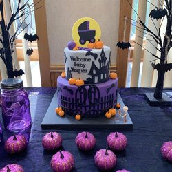 Tremendous Just Desserts By Jess On Halloween Themed Baby Shower Cake
