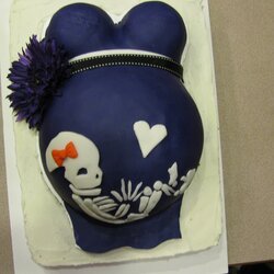 Belly Cake Halloween Baby Bump Cakes Shower