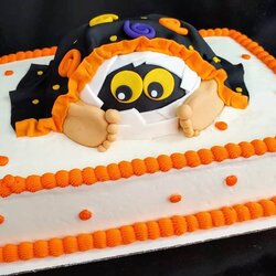 Halloween Themed Baby Shower Cake Confections