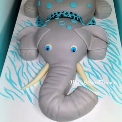 Fantastic My Cake Sweet Dreams Elephant Baby Shower