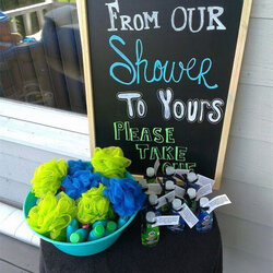 Outstanding Baby Shower Favors That Your Guests Will Love Mrs To Showers Boys Prizes Gender Chalkboard Sign