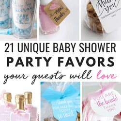 Baby Shower Favor Ideas Swaddles Bottles Guests