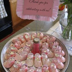 Fine Thank You Baby Shower Ideas Art Of Joshua Armstrong Favors Treats Favor Affordable Booties Appetizers
