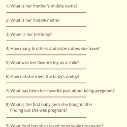 Perfect Fun And Festive Baby Shower Games You Would Enjoy Questions Game Question Mom Printable Funny Who