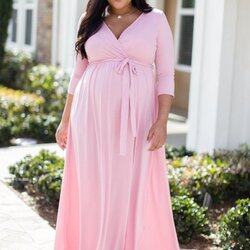 Out Of This World Plus Size Lace Maternity Maxi Dresses For Baby Shower Styles In Dress Long Pink Sleeve