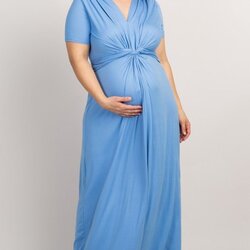 Swell Plus Size Maternity Dresses For Baby Shower Maxi Styles Jumbled Niche