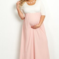 The Highest Standard Pink Maternity Dress For Baby Shower High Quality Classic Cheap