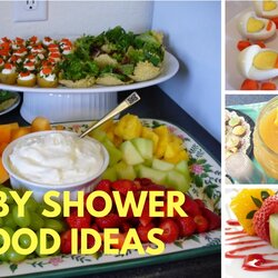 Perfect Baby Shower Food Ideas On Budget Theme And Decoration Simple Menu Foods Showers Unique Main