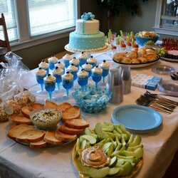 Champion Attractive Baby Shower Food Ideas For Boy Boys Site Gallery