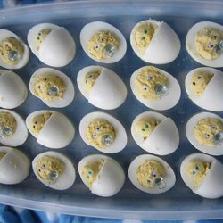 Superior Attractive Baby Shower Food Ideas For Boy Eggs Deviled Babies Themes Egg Party Cheap Showers Favors