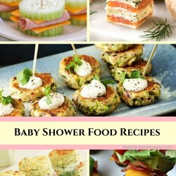 Smashing Easy Baby Shower Food Recipes Ideas Themes Games Simple Bridal Finger Party Combined Joint