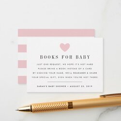 Bring Signed Books Instead Of Greeting Cards To Baby Showers Ask Guests Prompting Screen Shot At Pm
