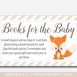 Splendid Woodland Bring Book Instead Of Card Inserts Baby Shower Wording Cards