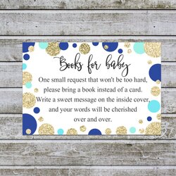 Very Good Bring Book Instead Of Card Request Baby Printable Boy