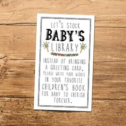 The Highest Quality How To Ask For Baby Shower Books Instead Of Cards Complete Guide Card Book Library Bring