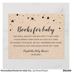 Preeminent Books For Baby Card Template Shower Party In