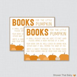 Instead Of Cards Bring Books Baby Shower Free Printable