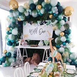 Smashing Unique Woodland Themed Baby Shower Ideas With Free Printable Included Jungle Safari Theme