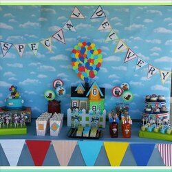Peerless Up Themed Baby Shower Theme Disney Party Birthday Kids Showers Dose