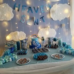 Beautiful Totally Doable Baby Shower Decorations Boy