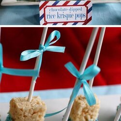 Smashing Baby Shower Ideas For Boys Pictures Photos And Images Rice Food Treats Treat Snacks Party Favors Boy