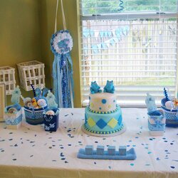 Spiffing Boy Baby Shower Decorations Best Decoration Themes Boys Twin Themed Showers Decorating Simple Theme