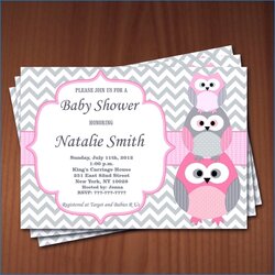 Cool How To Make Invitations Owl Invites Editable Owls