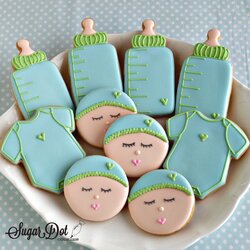 Outstanding Cookies Are Available For Order Through My Website Baby Sugar Shower Boy