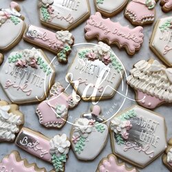Sweet Little Girl Baby Shower Cookies Cookie Decorating Sugar Visit