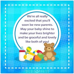 Marvelous Adorable Baby Shower Messages To Welcome The Bundle Of Joy New Parents
