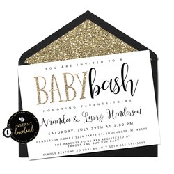 Baby Bash Shower Invitation Co