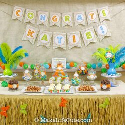 The Highest Quality Dinosaurs Baby Shower Dinosaur Catch My Party Table Themed Dessert Dino Themes Theme